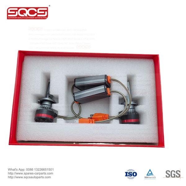 LED Headlight M8 PRO 60W 6500K Auto Lighting Range 200M for H1 H3 H7 H4 H13 H11 9005 880 9006 9V-36V Year 2010-2015 OE No