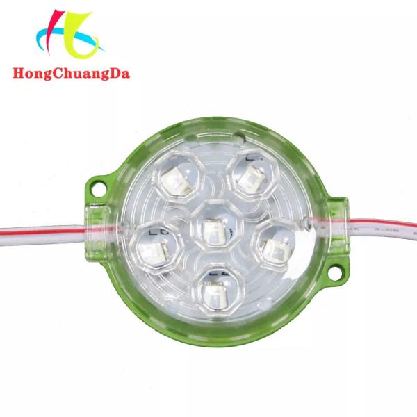 Зеленый цвет желтое красное 1.4W 57*57mm модуля СИД DC индикатора 12V стороны тележки