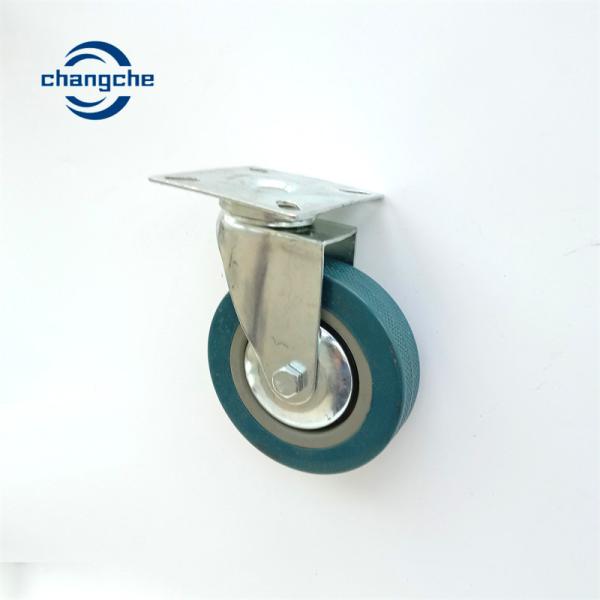 4 inch 5 inch Heavy Duty Industrial Caster Wheels Rubber Swivel Thread Furniture Castors Wheels