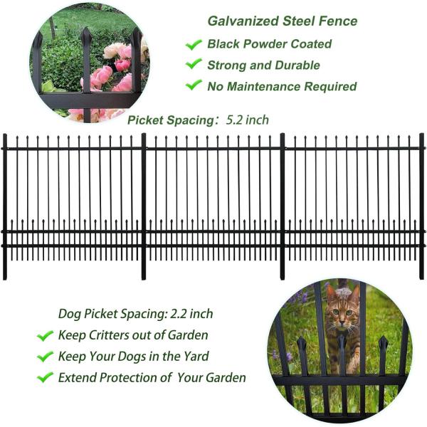 Китайская заводская поставка Лучшая цена Высокое качество цинковая сталь кованое железо декоративный забор