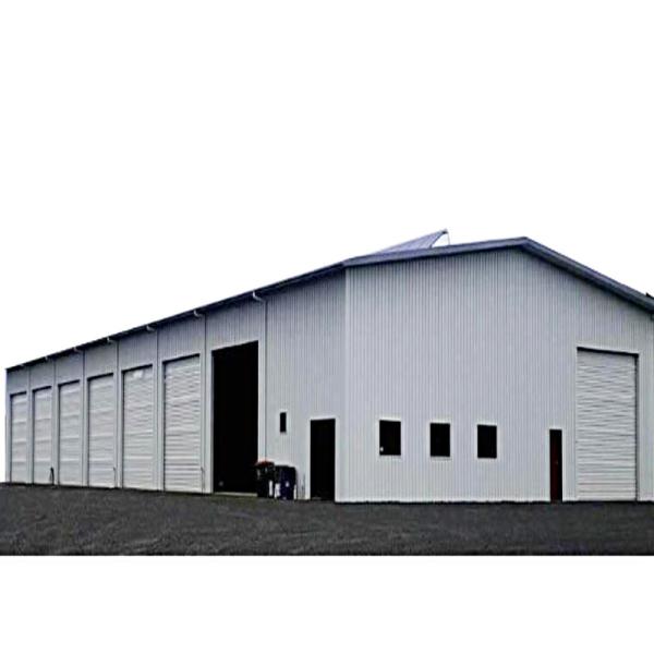 Industrial GB Standard Steel Portal Frame Commercial Large Metal Buildings