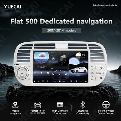 7 inch Touch Screen Head Unit 4G WiFi DSP Multimedia Player Compatible with Fiat 500 2007-2014
