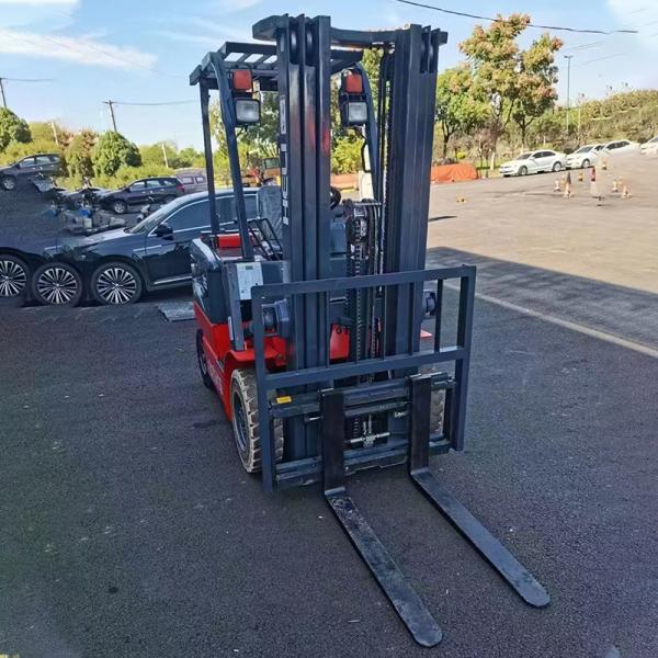 Hydraulic Service Brake 3m CPD15 1.5 Ton Heli Used Electric Forklift for Your Business