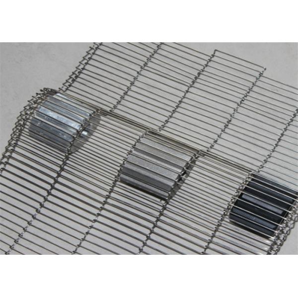 Качество еды 304 316 выпечка хлеба конвейерной ленты гибкого трубопровода нержавеющей стали 0.6mm плоская