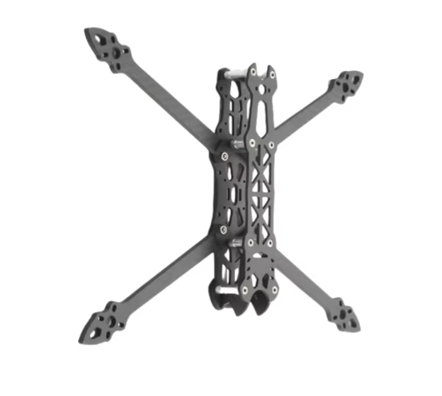 9 Inch 387mm Full Carbon Fiber Frame Kit with Arms Private Mold for FPV Racing Quadcopter Drone Freestyle Flying for Mark4
