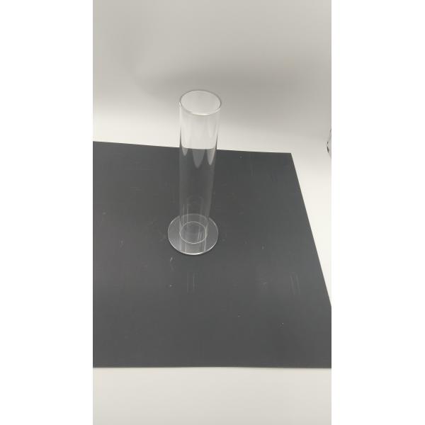 Covered EndsTube Jewelry Display Stands Clear Acrylic Bracelet  Holder