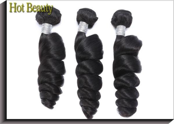 High Density Original Virgin Human Hair Natural Wave Double Machine Weft 10'' - 30''