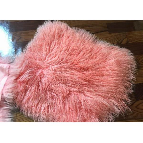 Роскошная нежность покрасила монгольский половик овчины для одеял хода софы кровати декоративных