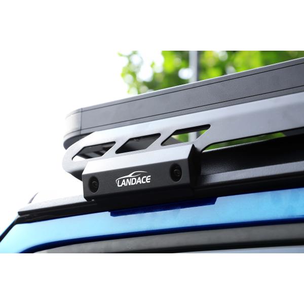 Jeep Gladiator JT Roof Rack Kit with Black Powder Coating and 200kg Load Capacity