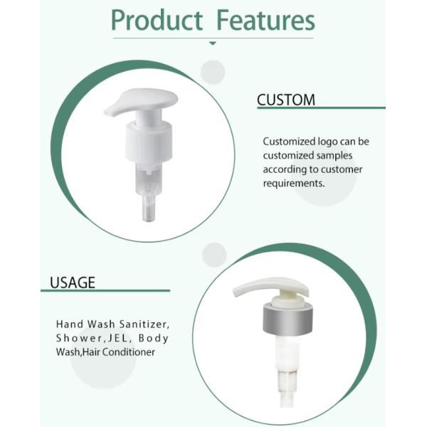 Пластиковый лосьон для мытья рук лосьонный насос для замены косметической бутылки