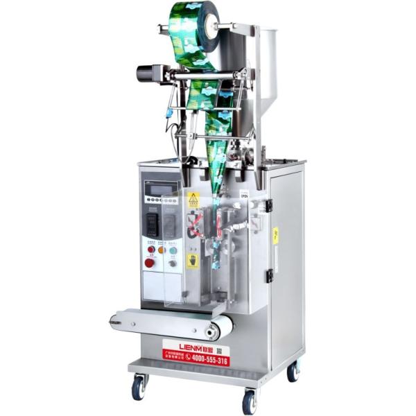 Sachet filling and sealing machine, sachet filling machine
