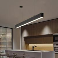 AC100-270 LED Lumière Suspendue Linéaire 3000K 6500K Dimmable Rigide LED Strip Lights