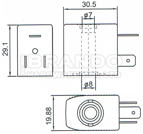 24V 230V 4W Solenoid Coil For Burkert Solenoid Valve 6012 C 6011 A