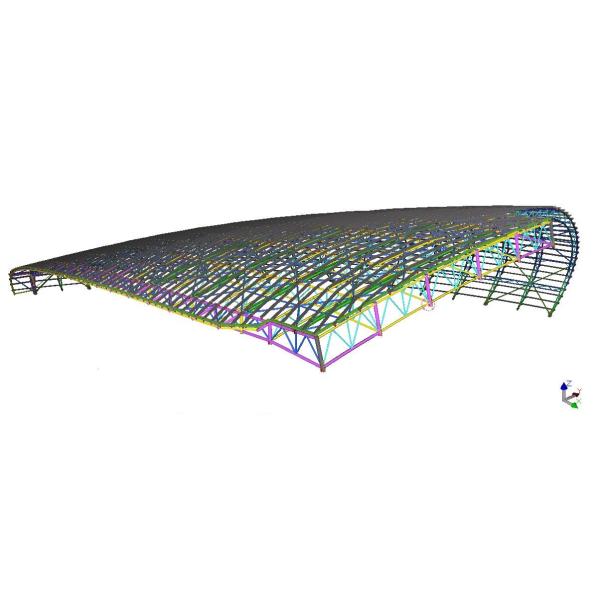 Стальные конструкции структурного Инджиниринга с зданиями рамки металла, полуфаб