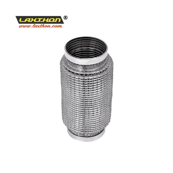 Interlock Flexible Exhaust Pipe , Custom Stainless Steel Exhaust Flex Pipe