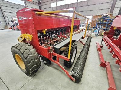 Low Cost Durable Wheat Planter Adjustable for Precision Field Planting