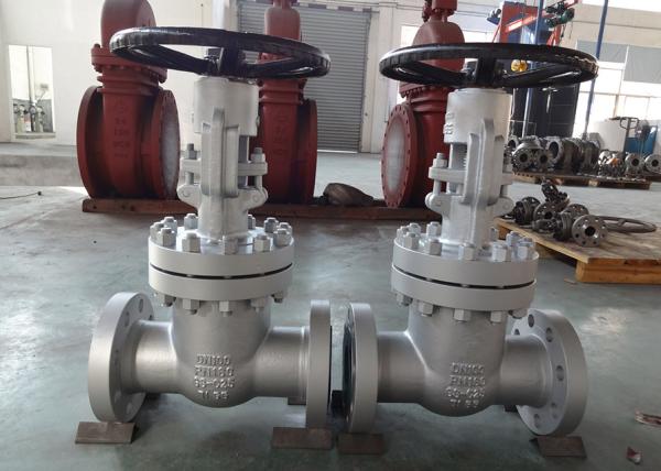 API 600 Cast Steel Industrial Gate Valve Handwheel / Gear Operations ZGZ6001