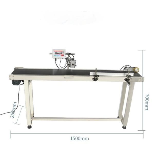 150x25x70cm Dimensions 5inch Touch Screen TIJ Inkjet Printer With Smart Rotating Nozzle