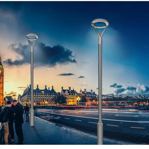 Света поляка Ip65 сада СИД штендера на открытом воздухе 550x550x540MM 4.55KG