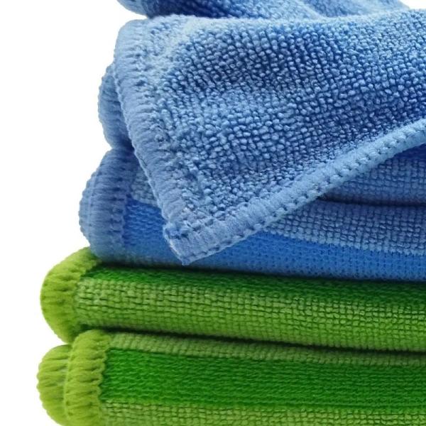 Custom 40x40cm Recycled Polyester Microfiber Cleaning Cloth