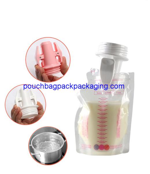 BPA Free Storing&Breastfeeding-Twist Adapter for breast milk storage bag
