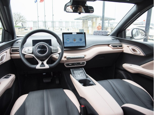 Желтый Byd Морская чайка Хэтчбек Автомобиль Чистый электрический 5 мест