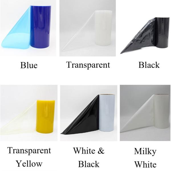 Blue PE Protective Film/Tape for Glass and Windows Door Frame Stainless Steel & Elevator Protection
