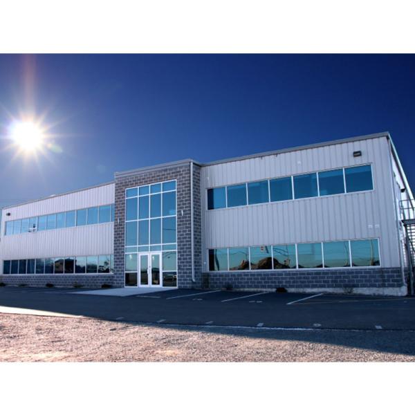 Heavy Duty Steel Warehouse Building Construction With C.Z Shape Purlin / Sliding Door