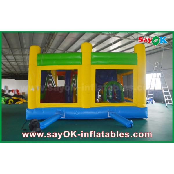 Cute Inflatable Bounce Castle Tent Jumping Castle Blower Kids