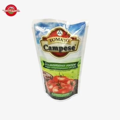 250g Tomato Paste In Sachet Stand Up Sweet And Sour 30%-100% Purity