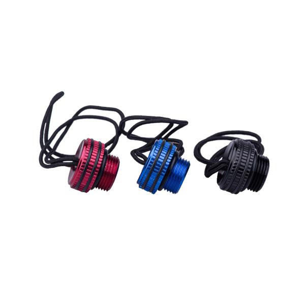 aluminum anti-dust  din valve cap for diving