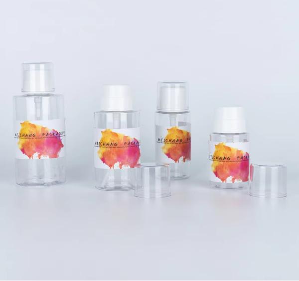 Custom Branding Makeup Remover Pump Bottle Leak Free 150ml 200ml 300ml 500ml （MC-418）