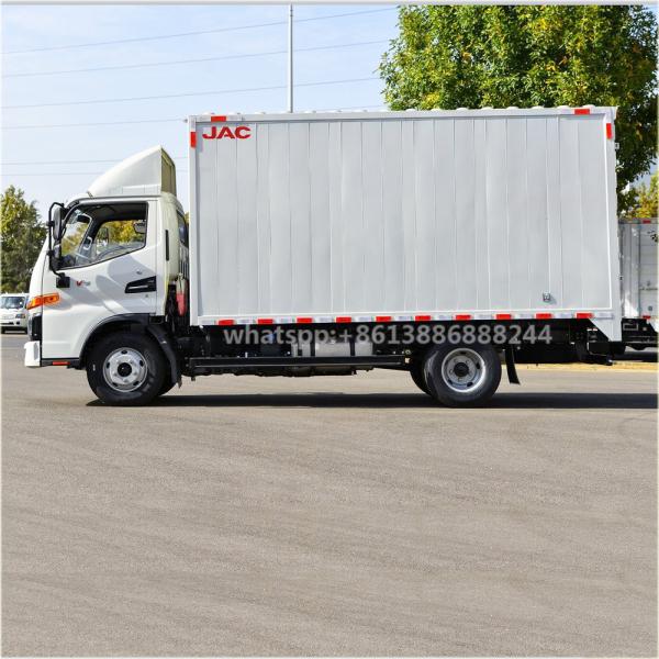 Vente chaude d'usine JAC Junling Fourgonnette à rangée unique Camion de fret Wagon de fret