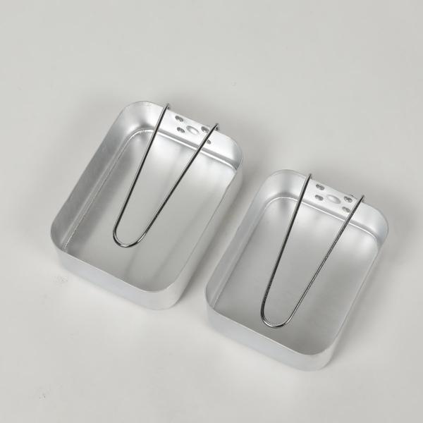 Качество еды BPA олова 2pcs беспорядка военной тактической на открытом воздухе шестерни алюминиевое свободно