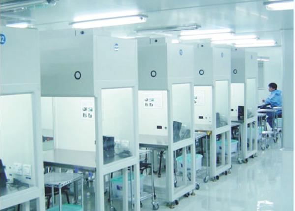 ISO5 CE 0.25m/S Laminar Flow Cabinet Vertical Air Flow 1580mm Height