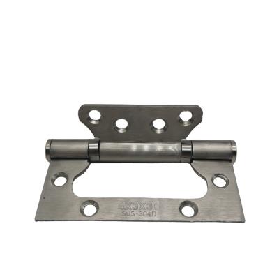 Butterfly Stainless Steel Hinge For Non Mortise Door 4 Inch Opening Angle 0-180 Degree