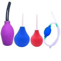 Não cofre forte anal da lavagem 100% da vagina do PVC do Phthalate 224ML reusável
