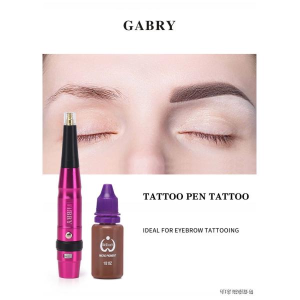 Semi-Permanent Makeup Eyebrow Microblading Wireless Tattoo Machine Pen with OEM Logo