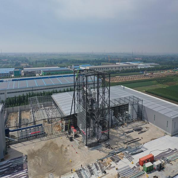 Low Carbon Steel Frame Warehouse Storage Food Plant Sustainable Steel Buildings
