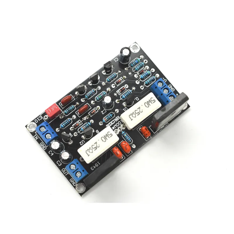 Junta de amplificadores de audio HIFI de 100 W DC 35V C1-001 de canal único con tubos 2SC5200 2SA1943