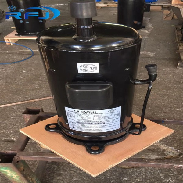 Low Sound Hitachi Scroll Compressor E605DH-59C2YG 8-26KW Direct Suction Less Preheating