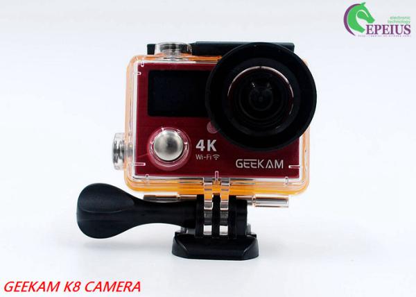 14MP Waterproof Action Camera Panasonic CMOS With Aluminium Alloy Front Cover HDMI Wifi