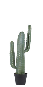 Artificial Succulent Plants - Realistic Artificial Flowering Cactus, Fake Succulent Plant Decor for Home Office