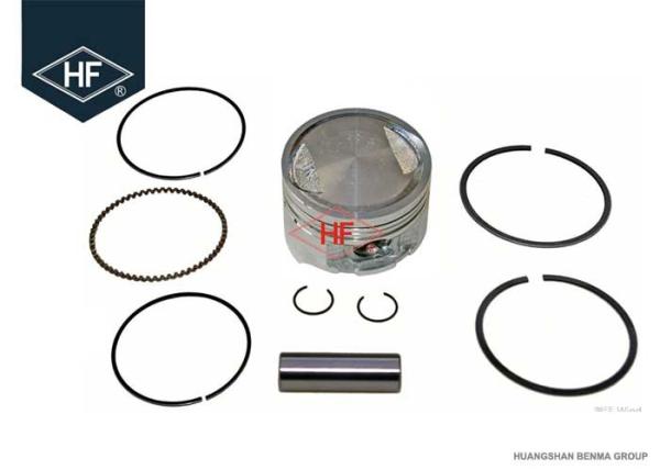 56.5mm Honda Motorcycle Piston Rings Kits , Alloy Cast Iron Honda Cg 125 Accessories