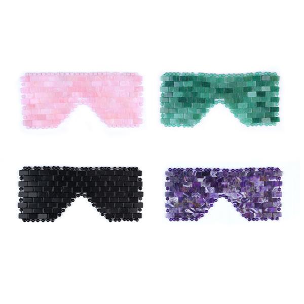 Crystal Jade Rose Quartz Eye Care Sleep Eye Mask For Face Improve Your Overall Well-being