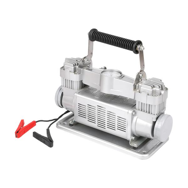 40 мм * 2 диаметр аварийный комплект инструментов тяжелой службы двойной цилиндр шины нагнетатель насос 12в автомобильный воздушный компрессор