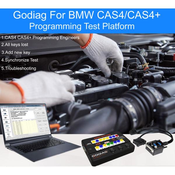 BOX BREAKOUT GODIAG GT100 com BMW CAS4 CAS4+ e FEM/BDC plataforma de teste de envio gratuito para VVDI2 VVDI Key Tool Plus