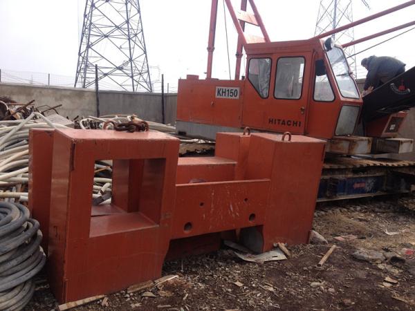 USED HITACHI KH150 40T CRAWLER CRANE FOR SALE HITACHI 40T CRAWLER CRANE SALE