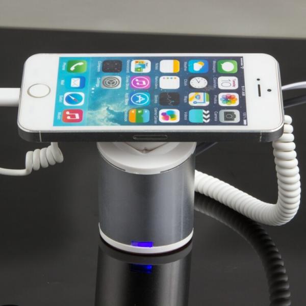 COMER Recharge security retail solution anti-theft device counter display stand for tablet with alarm