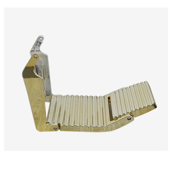 Алюминиевая сплав столешницы для парикмахеров Электропластированный цвет Титановый покрытый золотом столешницы Подстрижка волос Стул аксессуары